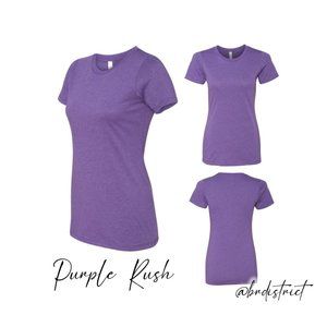 Basic Crew Neck - Purple Rush - Large